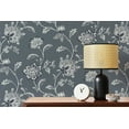 thumbnail image 3 of Fine Decor Juliette Blue Jacobean Wallpaper, 3 of 6