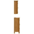 thumbnail image 4 of vidaXL 4 Piece Bathroom Furniture Set Solid Wood Pine, 4 of 8
