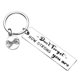 thumbnail image 4 of Llavero con colgante de letra de Stranger Things "Friends Don't Lie" de metal, llavero para mejor amigo, regalo de joyería, 4 of 4