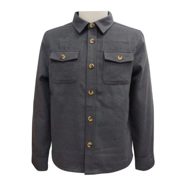 Sobrecamisa George Para Hombre Junior, Gris, Talla G