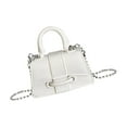 thumbnail image 1 of Bolso de cadena Yinane Bolso cruzado de playa para mujer pequeño blanco, 1 of 8