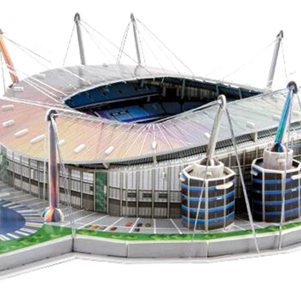 Estadio De Futbol Rompecabezas 3d De Colección Armable