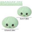 thumbnail image 1 of Stuffed Bun Squishy Slow Rising Stress Relief Toy Soft Sensory Hand Squeeze 3.35in Beige Color Gift, 1 of 9