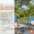 thumbnail image 5 of Classic Accessories Ravenna Water-Resistant Patio Chair Seat Cushion Cover, 18 x 18 x 2 Inch, Espresso, 5 of 12