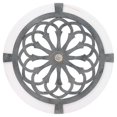 thumbnail image 1 of 1Pc Heritage Round Wall Art Pendant Hanging Ornament Chic Home Decoration, 1 of 3
