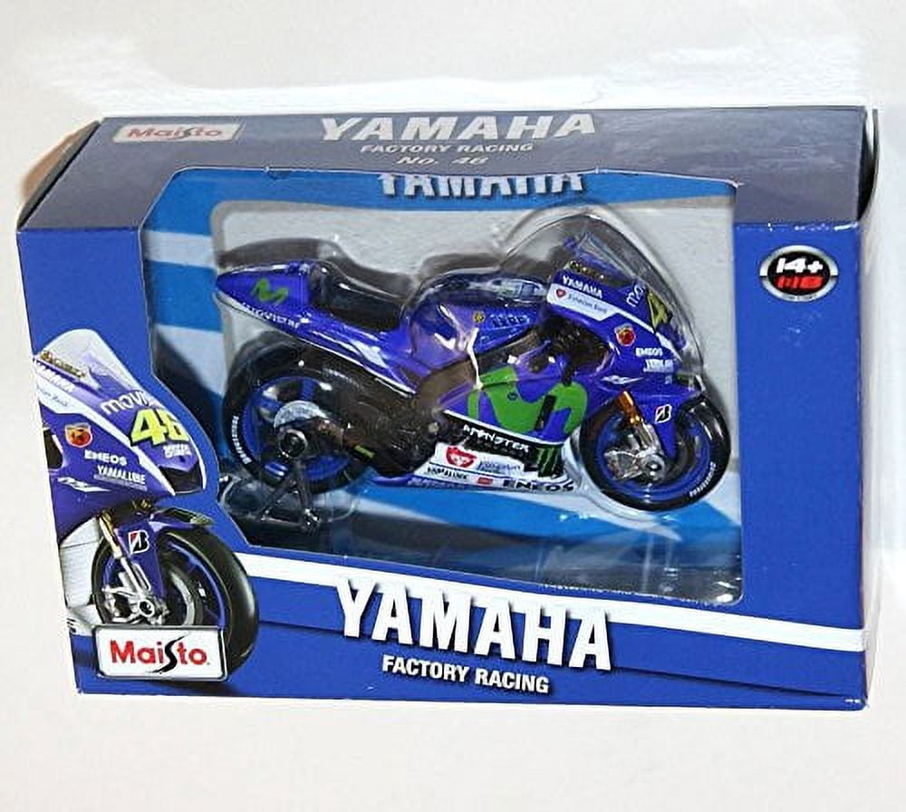 Yamaha YZR-M1 #46 2015 Moto GP Valentino Rossi Motorcycle Model 1