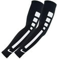 thumbnail image 3 of NIKE Unisex's PRO Elite Sleeve 2.0, Black/White, Small-Medium, 3 of 3