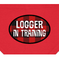 thumbnail image 3 of Inktastic Future Logger in Training Baby Bandana Bib, 3 of 4