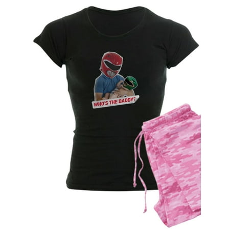 

CafePress - Power Rangers Who s The Daddy - Women s Dark Pajamas