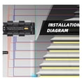 thumbnail image 3 of Superior Quality-Stair LED Motion Sensor Controller 32 Channel Dimming Indoor Night Lighting 12V/24V LED Tape Step Staircase Con, 3 of 6