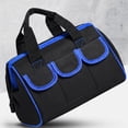 thumbnail image 3 of Scienceny Bolsa de herramientas portátil e impermeable para aventuras al aire libre, bolsa de herramientas para electricista, bolsa de Herramientas eléctricas 12 pulgadas azul, 3 of 6