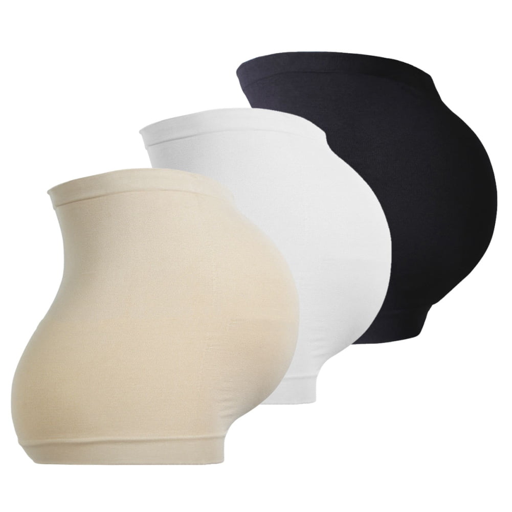 Spdoo 3 Pack Women Maternity Belly Band for Pregnancy NonSlip Silicone