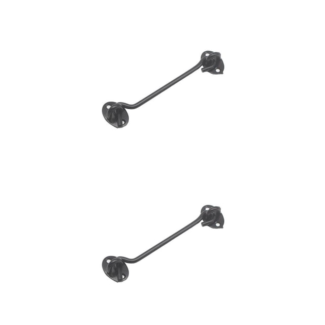 Speravity Pestillo de gancho y ojo, cerradura de puerta de barra gruesa de acero inoxidable para puertas de granero, herrajes de tope, cognición sensorial Tipo 3 2piezas Speravity CBP342938
