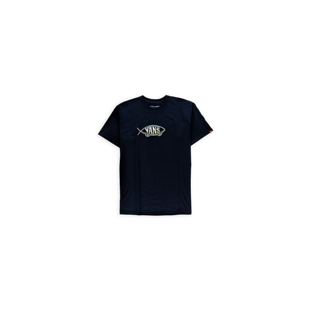 Camiseta gráfica Believer Vans para hombre color negro pequeño