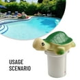 Chlorine Dispenser Floater Floating Pool Dispenser (Turtle) 1” To 3