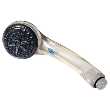 - Valterra PF276041 AirFusion Single-Function Shower Head with Flow Controller - Clear