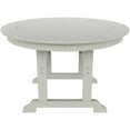 thumbnail image 5 of Paradise Table à Manger Ronde en Plastique HDPE 47 Pouces pour Extérieur, 5 of 5