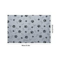 thumbnail image 3 of Washable Dog Mat 65X90Cm Non-Slip Dog Bed Pad With Paw Print Design Thick Warm Pet Cushion For Indoor Outdoor Use Durable Waterproof Pet Sleeping Mat For Cats And Small Animals, 3 of 3
