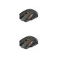 thumbnail image 1 of Sidaley 2019 nuevo ratón inalámbrico USB Universal de 2,4 GHz ratón óptico para juegos ratón de ordenador 800-1200-1600DPI para ordenador portátil gris 2piezas, 1 of 5