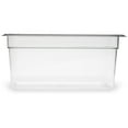 thumbnail image 2 of Carlisle 3066207 5.7 Quart 6.88 x 12.75 x 6 StorPlus Polycarbonate Plastic Food Pan - Clear, 2 of 3