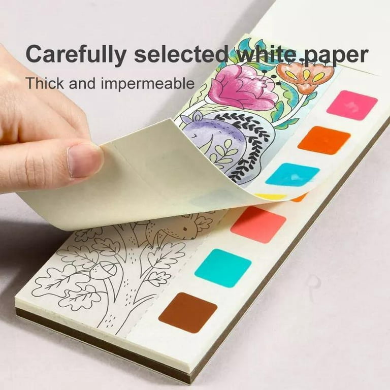 Shop 12pcs Pocket Watercolor Painting Book with great discounts and prices  online - Nov 2023
