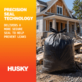 thumbnail image 5 of Husky 42 Gallon Heavy Duty 2 Mil Contractor Bags, 40 Bags, 5 of 10