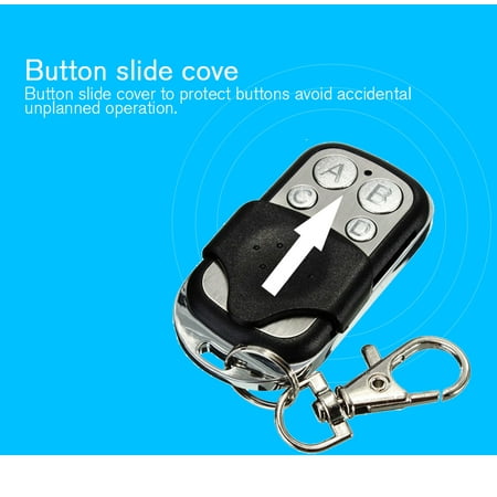 Abcd 4 Channel Electric Universal Gate Garage Door Remote Key