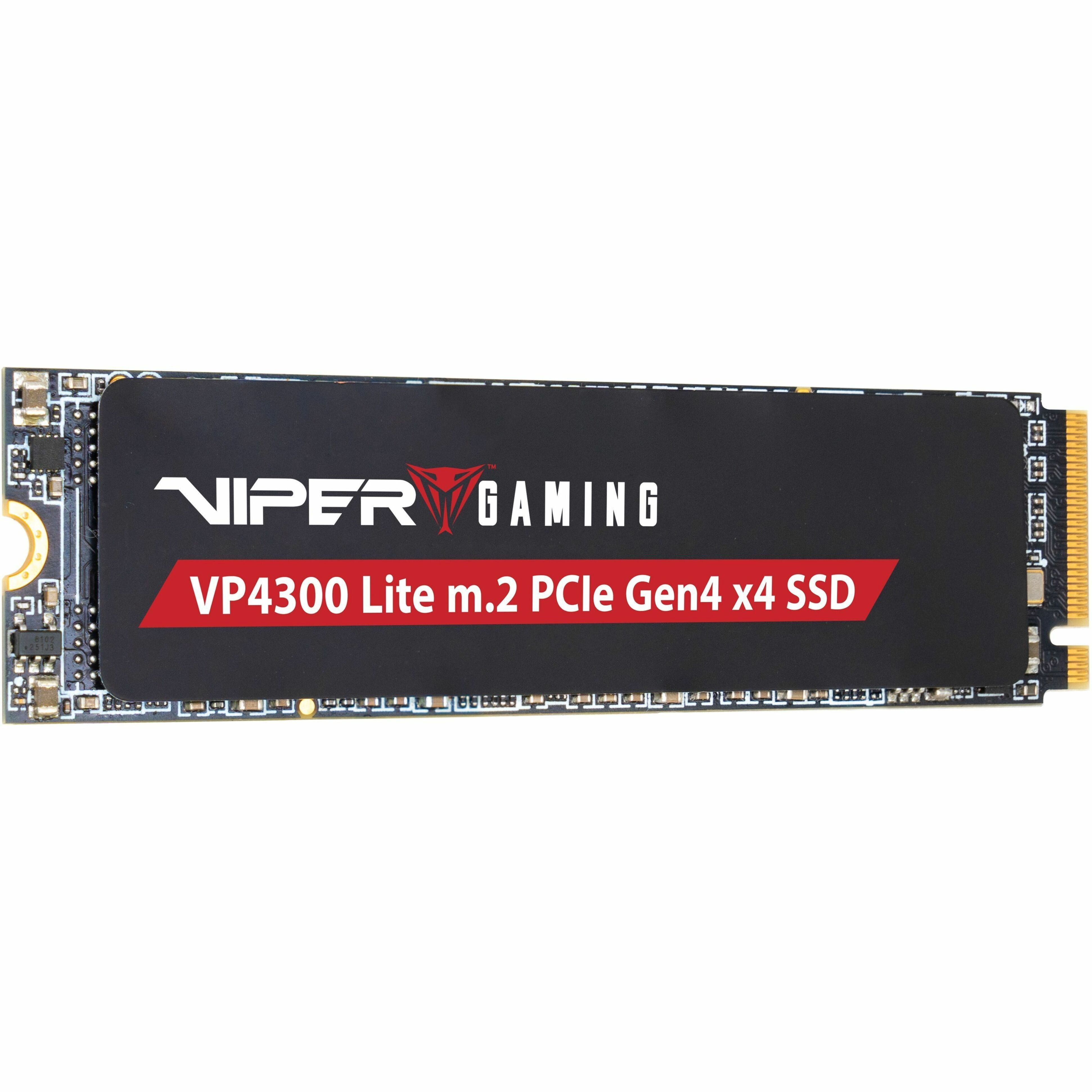 【新品未使用】Viper Gaming VP4300 Lite 1TB SSD Patriot Memory Viper VP4300 Lite 1TB M.2 PCIe Gen4 x4 SSD