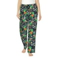 thumbnail image 1 of Bingfone Pyjama Motif Dinosaure pour Femmes, Pantalon de Pyjama avec Poches-TG, 1 of 6