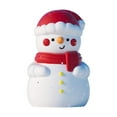 thumbnail image 1 of Luz de Noche Yuyangstore Muñeco de Nieve Silicona 9,5 x 9,2 x 15,2 cm, 1 of 8