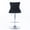 black, variant on Swivel Velvet Bar Stools Set – Height Adjustable 25-33 Inches, Chrome Base, Tufted Back, Modern Upholstered for Home, Pub, Kitchen Island
