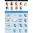 thumbnail image 5 of Zhiyuanan Tocado multifuncional Forro polar grueso Pasamontañas Bandana Diadema de tubo Bufanda mágica elástica Turbante para motociclismo, caza, senderismo,, 5 of 5