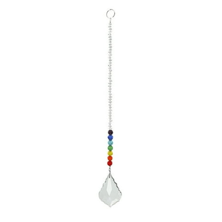 

Yucurem Crystal Prism Ball Chakra Beads Rainbow Chandelier Decor (B)