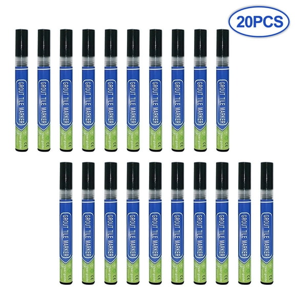 EGNMCR Stylo de Coiffure pour Carrelage Salle de Bain et Joints Marqueur 80ml Autocollants Muraux