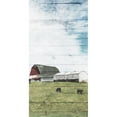 thumbnail image 3 of Villa, Mlli 9x14 Black Modern Framed Museum Art Print Titled - Farm On The Hill Mate, 3 of 5