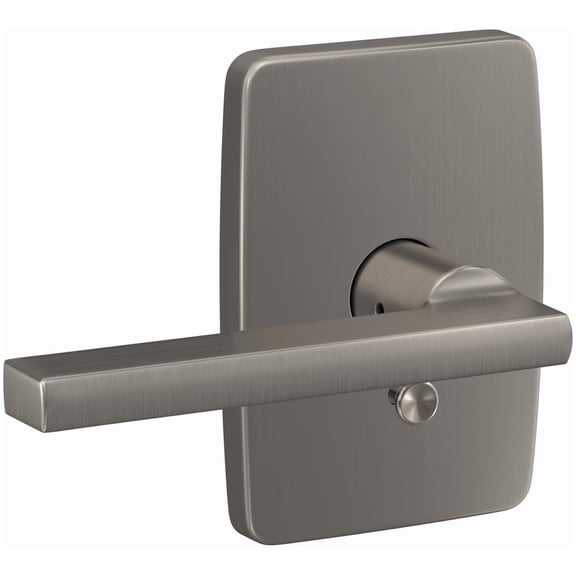 Schlage Fc21-Lat-Gee Custom Latitude Passage Or Privacy Door Lever Set - Nickel
