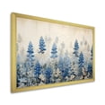 thumbnail image 2 of Designart "Refined Blue And Beige Bonnets Field" Blue Bonnets Picture Framed Wall Decor, 2 of 5