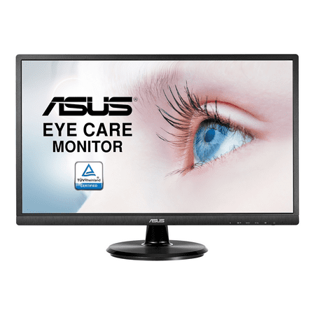 ASUS VA249HE 23.8” Full HD 1080p HDMI VGA Eye Care Monitor with 178° Wide Viewing Angle