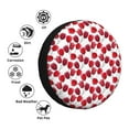 thumbnail image 4 of Lsque Tulips Flowers Pattern Tire Covers - Tough Tire Wheel Protector for Truck, SUV, Trailer, Camper, RV-15 inch, 4 of 6