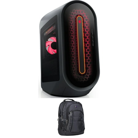 Alienware Aurora R15 Gaming Desktop PC (AMD Ryzen 7 7700X 8-Core, GeForce RTX 4070 Ti, 32GB DDR5 4800MHz RAM, 1TB PCIe SSD, Wifi, Bluetooth, Win 11 Home) with Premium Backpack