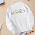 thumbnail image 1 of Sudadera con cuello redondo para mujer, ropa deportiva informal estampada, Jersey holgado, Tops para desplazarse, uso diario, deportes, otoño M Yinane Camisa de entrenamiento, 1 of 8