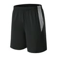 thumbnail image 1 of FRSASU Men's Athletic Running Soccer Shorts Lightweight Mesh Basketball Active Gym Shorts with Pockets Gray, 1 of 5