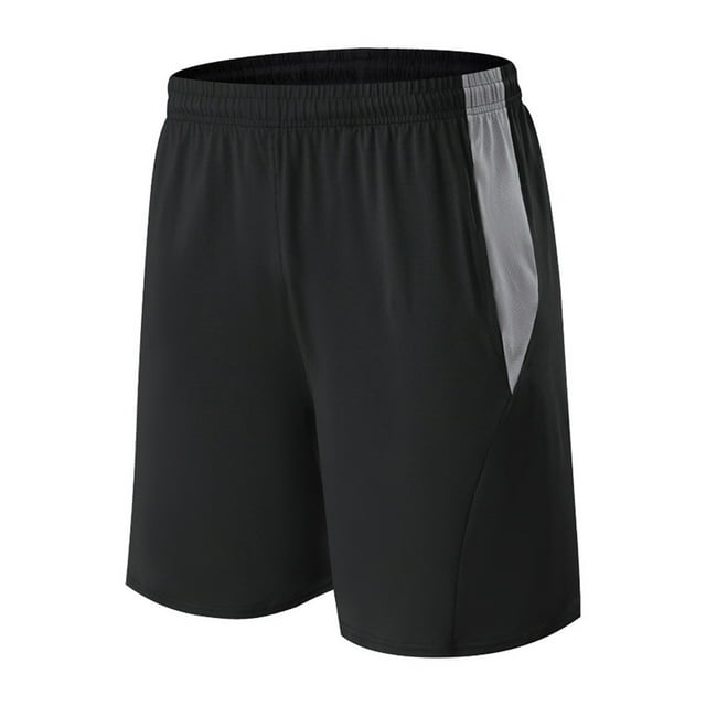 , S Shorts pour Hommes en Soldehorts d'Été pour Hommes Shorts de Randonnée Grande Taille Shorts à Cordon Shorts de Sport Extensibles pour Hommes, Gris, P