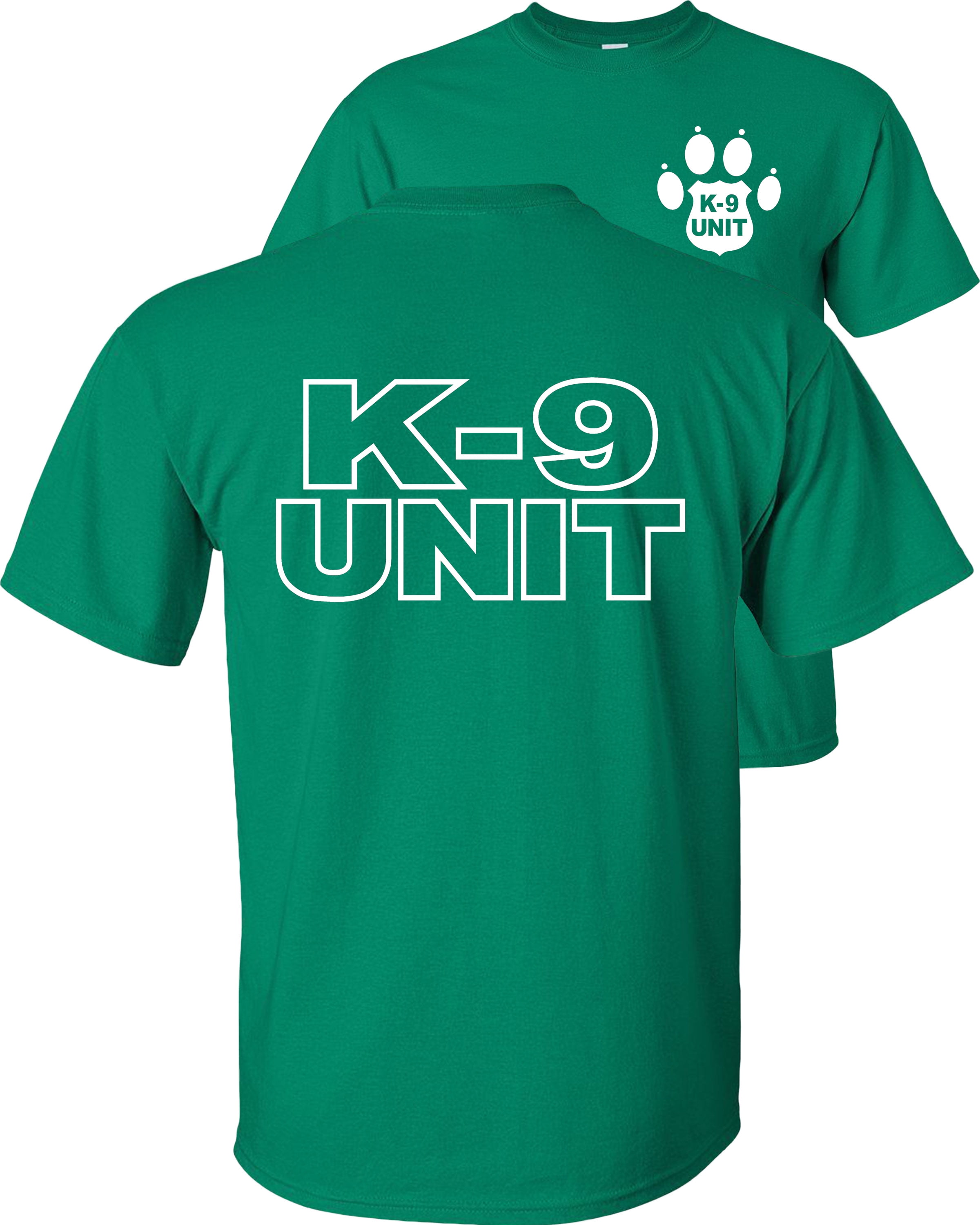 K-9 Unit Police Dog Childrens Long Sleeve T-Shirt Boys Cotton Tee Tops
