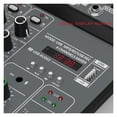 thumbnail image 4 of Mixer 4 channel Dj Mixing Console Met Bluetooth 48V Phantom Power Monitor Systeem Usb Mixer, 4 of 6