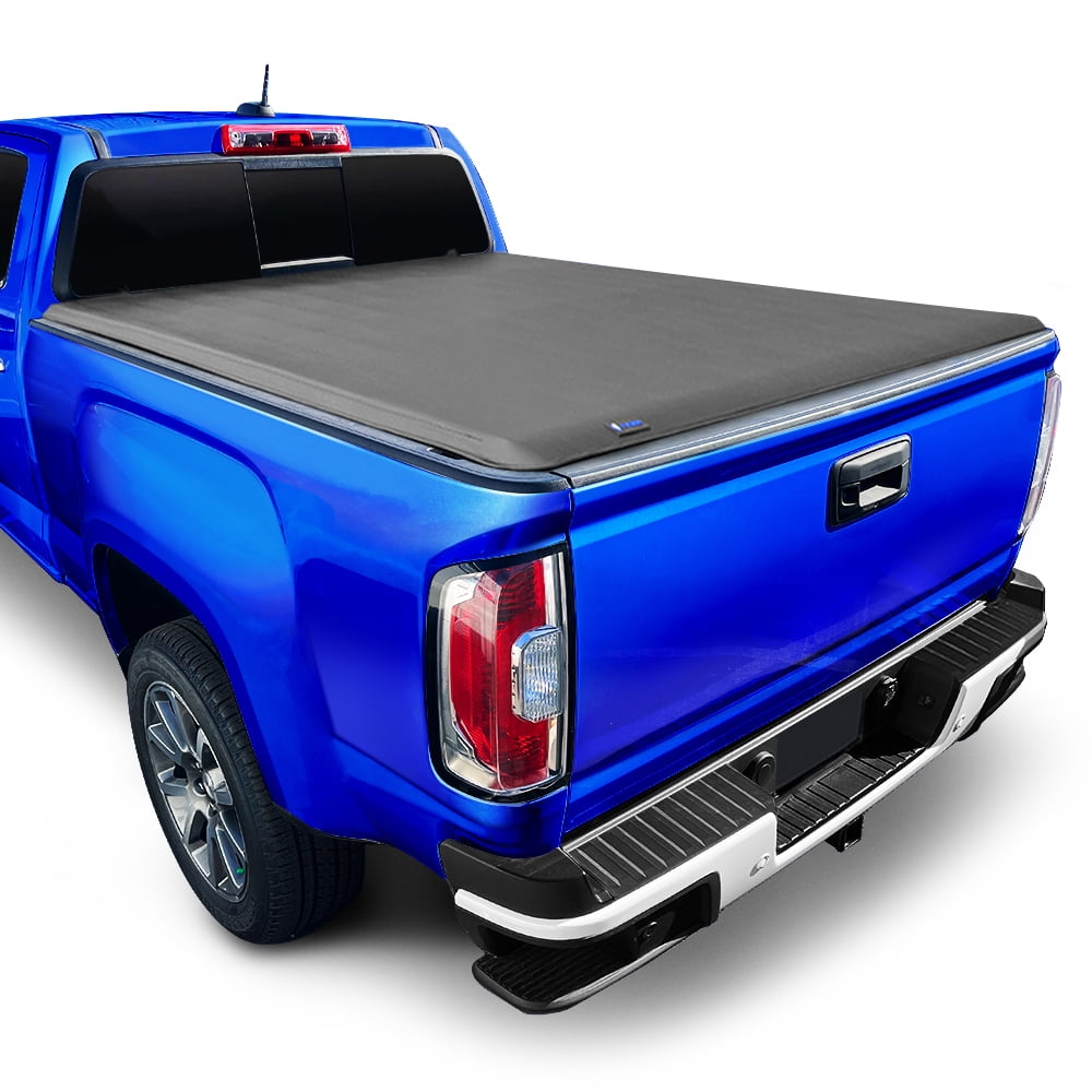 Tyger Auto T1 Soft Roll Up Truck Bed Tonneau Cover Compatible with 2019