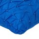 thumbnail image 2 of Funda de cojín decorativa con acento azul rey, 40 x 40 cm (16 x 16 pulgadas), cojines de tafetán para sofá, color liso, con nudos, texturizados, diseño moderno - Textura azul rey, 2 of 3