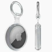 AirTag Clear Protective Case with Keychain