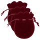 thumbnail image 1 of Bolsas Chicas de Terciopelo VelvtyCame 3Pzas Vino 7x9cm Terciopelo Bolsa en Forma de Calabaza., 1 of 1