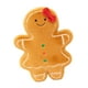 thumbnail image 4 of Cojín navideño de peluche, decoración navideña, peluche para el hogar Chica de jengibre, 4 of 9